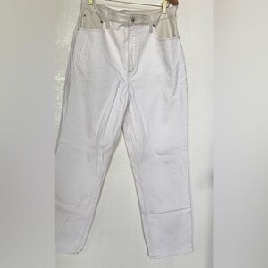 Abercrombie & Fitch White Chinos